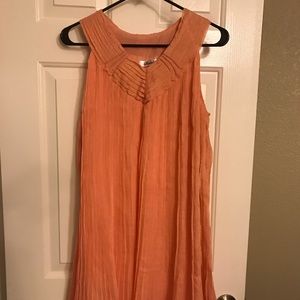 Dresses - NWOT Beautiful handmade silk dress peach ๐ Dresses - NWOT Beautiful handmade silk dress peach ๐